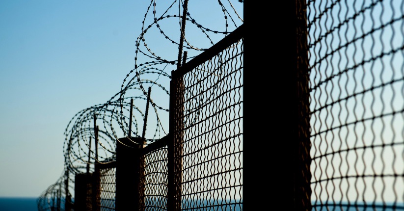 A hero image for a Case Study about High-Security Wire Mesh Fencing.
