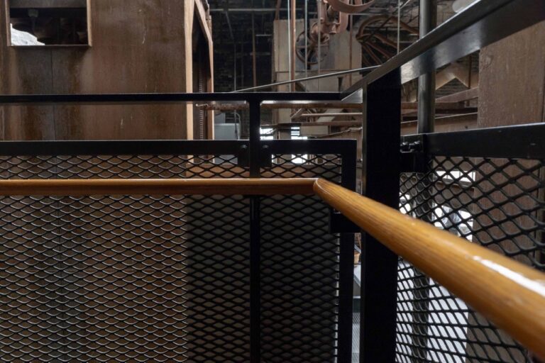 Flattened Expanded Metal Infill Panels at Mill City Museum in Minneapolis, MN