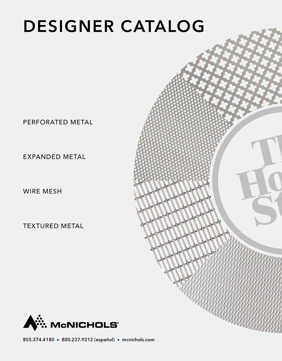 An image of the front cover of the McNICHOLS® Designer Catalog.