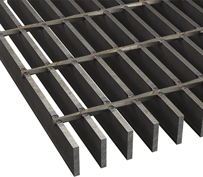 A rendering of SGW Series Standard-Duty Welded Bar Grating.