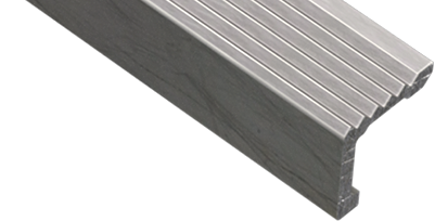 A rendering of Corrugated 90º Angle Nosing.