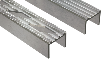 McNICHOLS® Plank Grating Extruded Ladder Rung Plank, DIAMONDBACK®