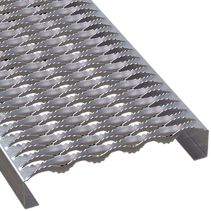A rendering of Aluminum Plank Grating.
