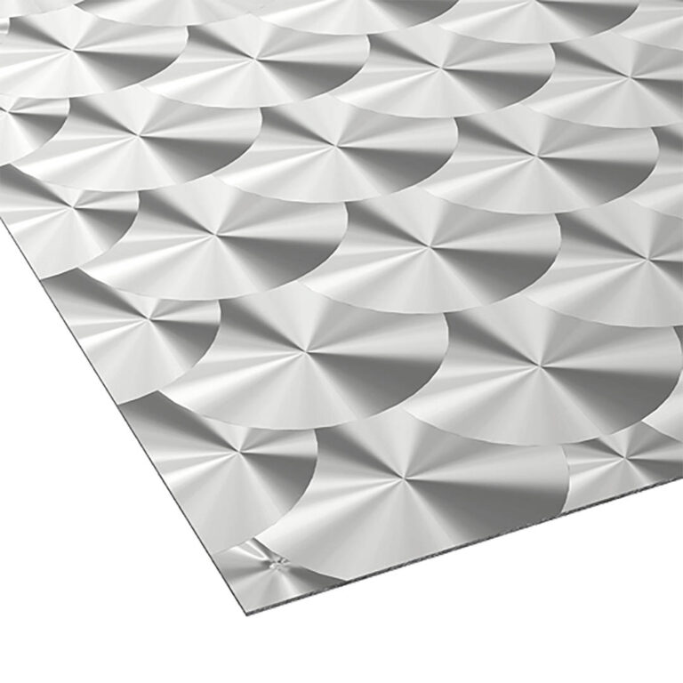 A Designer Textured Metal rendering.