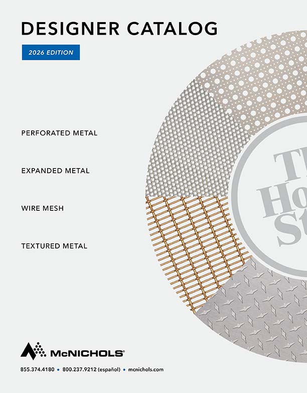 The front cover of the McNICHOLS® Designer Catalog.