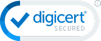 Digicert Secured logo.