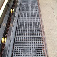 Molded Square Fiberglass flooring.
