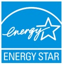 Image of a light-blue and white logo that reads "Energy Star" and has a star on it.